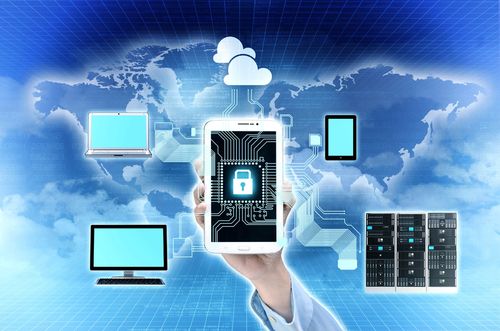 世界地圖與數(shù)碼產(chǎn)品背景